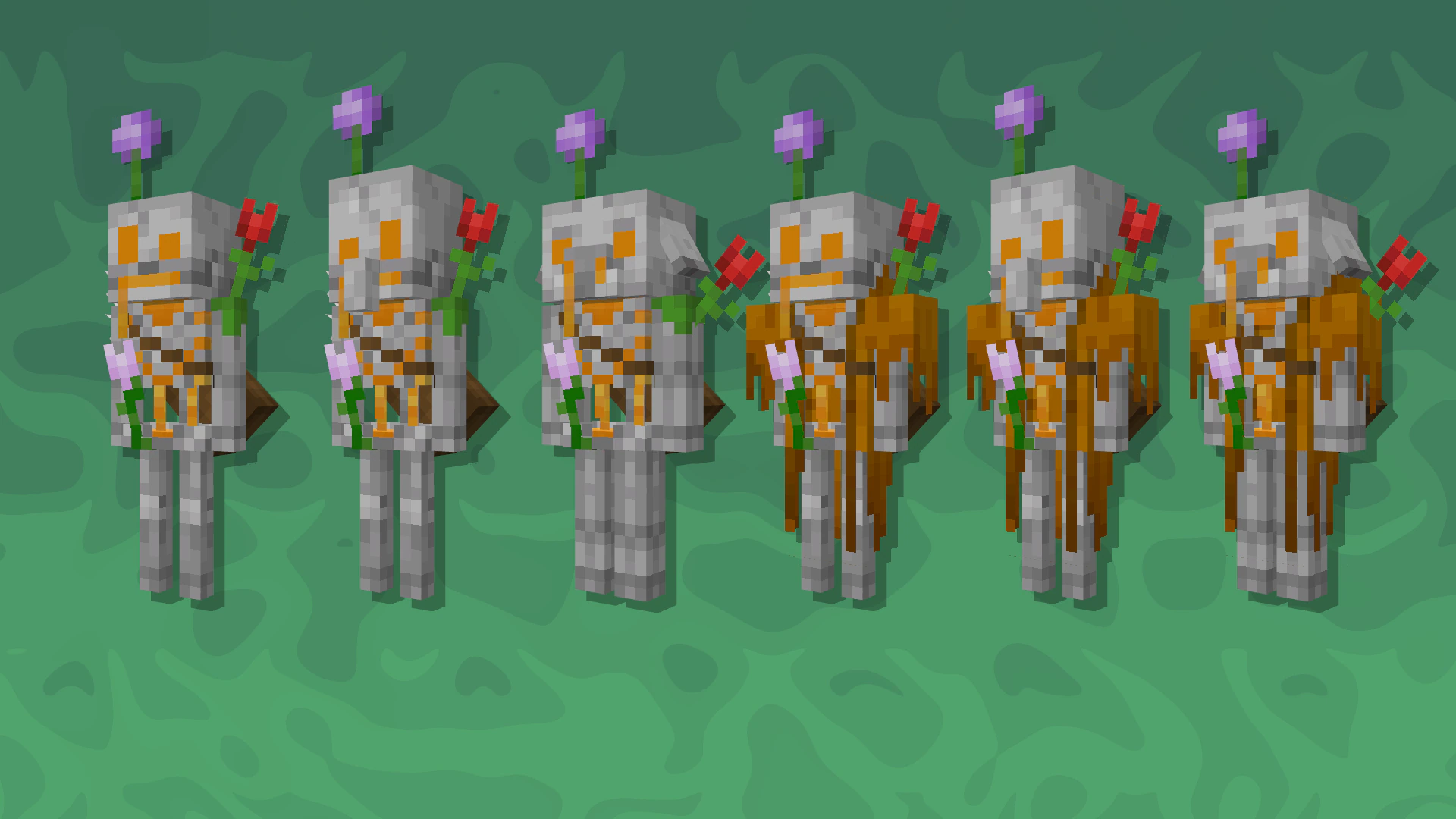 Better Skeletons Texture Pack (1.21, 1.20) – MCPE/Bedrock — screenshot 2