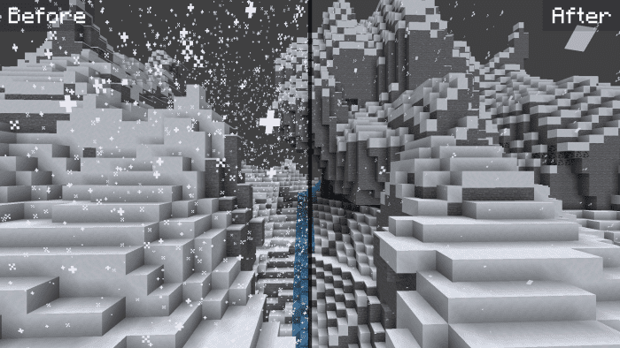 Better Weather Texture Pack (26.x, 1.21) – MCPE/Bedrock — screenshot 2