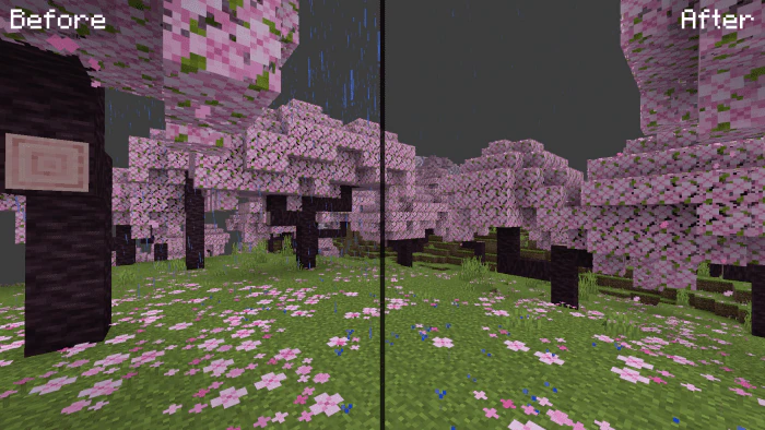 Better Weather Texture Pack (26.x, 1.21) – MCPE/Bedrock — screenshot 4