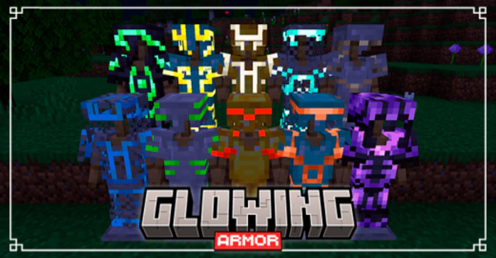 Glowing Armor Texture Pack (26.x, 1.21) – MCPE/Bedrock