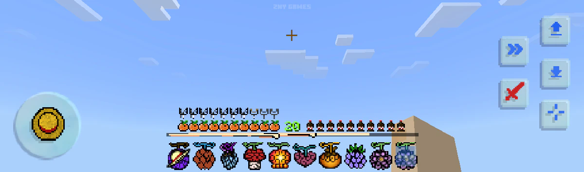 One Piece UI Pack (1.21, 1.20) – MCPE/Bedrock — screenshot 1