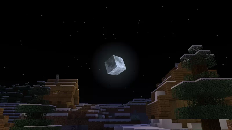 Cubic Sun And Moon Pack (26.x, 1.21) – MCPE/Bedrock — screenshot 4