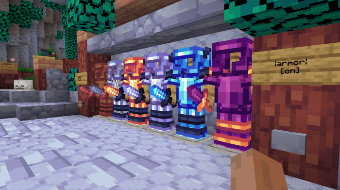 Astra [16x] Texture Pack (1.21, 1.20) – MCPE/Bedrock PvP Pack — screenshot 2