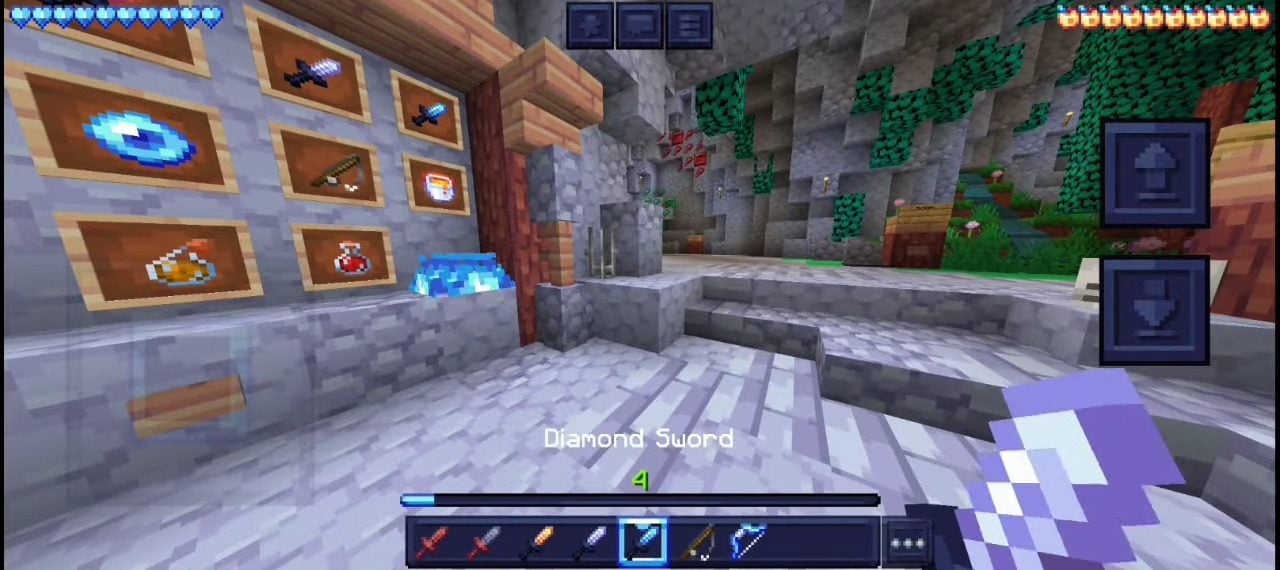 Astra [16x] Texture Pack (1.21, 1.20) – MCPE/Bedrock PvP Pack — screenshot 6
