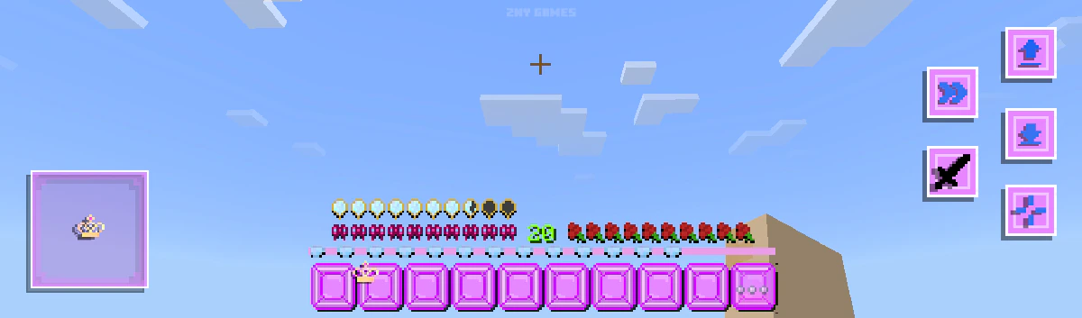 Princess GUI Pack (26.x, 1.21) – MCPE/Bedrock — screenshot 1