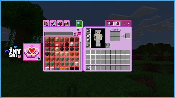 Princess GUI Pack (26.x, 1.21) – MCPE/Bedrock — screenshot 5