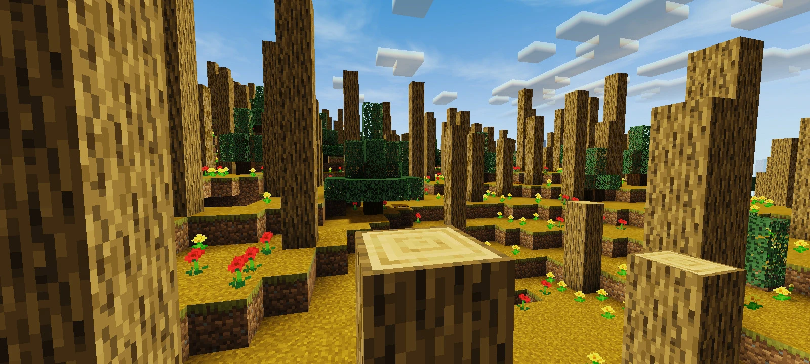 Maz X Autumn Texture Pack (1.21, 1.20) – MCPE/Bedrock — screenshot 1