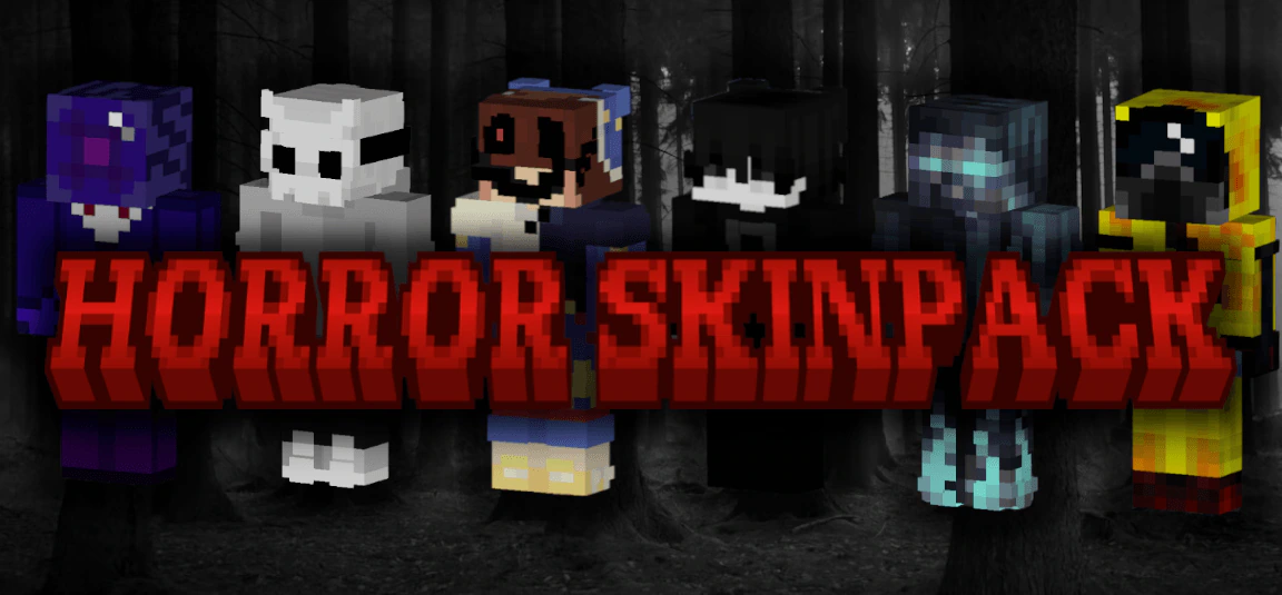 Halloween Horror Skin Pack (26.x, 1.21) – MCPE/Bedrock
