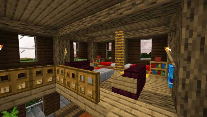 Minecraft Starter House Map (26.x, 1.21) – MCPE/Bedrock — screenshot 5
