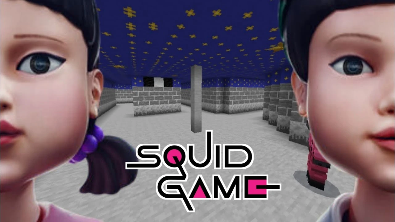 Squid Game: Hide And Seek Map (1.21) – MCPE/Bedrock