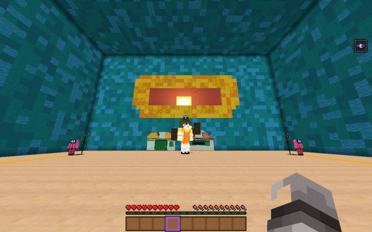 Squid Game: Hide And Seek Map (1.21) – MCPE/Bedrock — screenshot 1