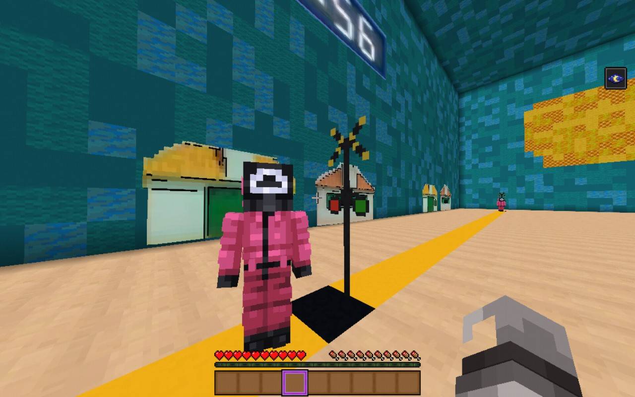 Squid Game: Hide And Seek Map (1.21) – MCPE/Bedrock — screenshot 2