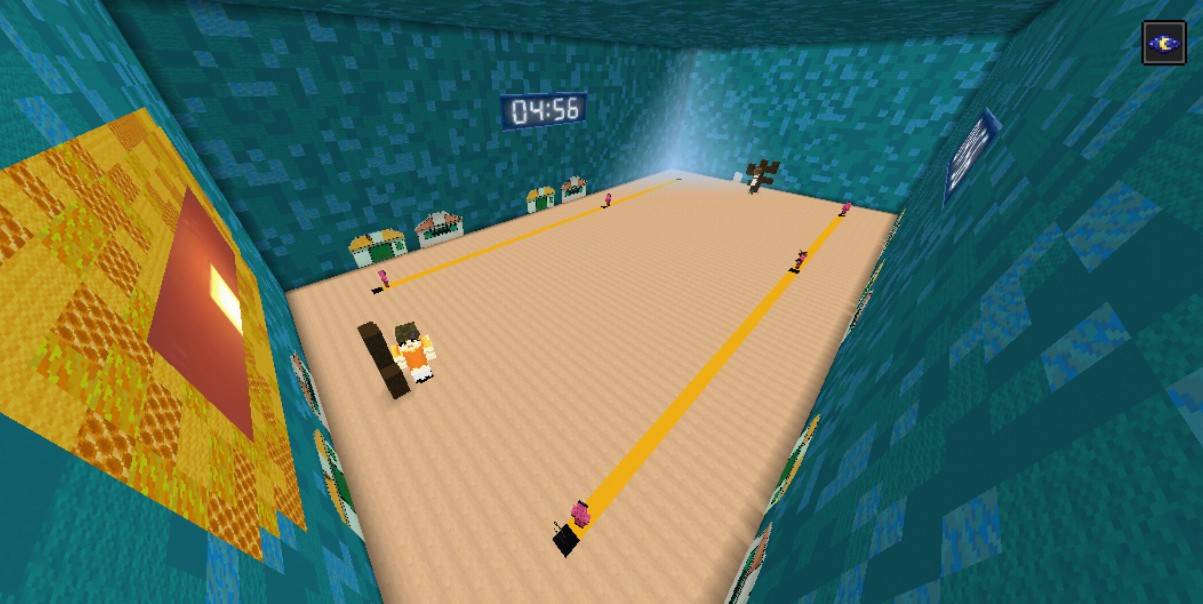 Squid Game: Hide And Seek Map (1.21) – MCPE/Bedrock — screenshot 5