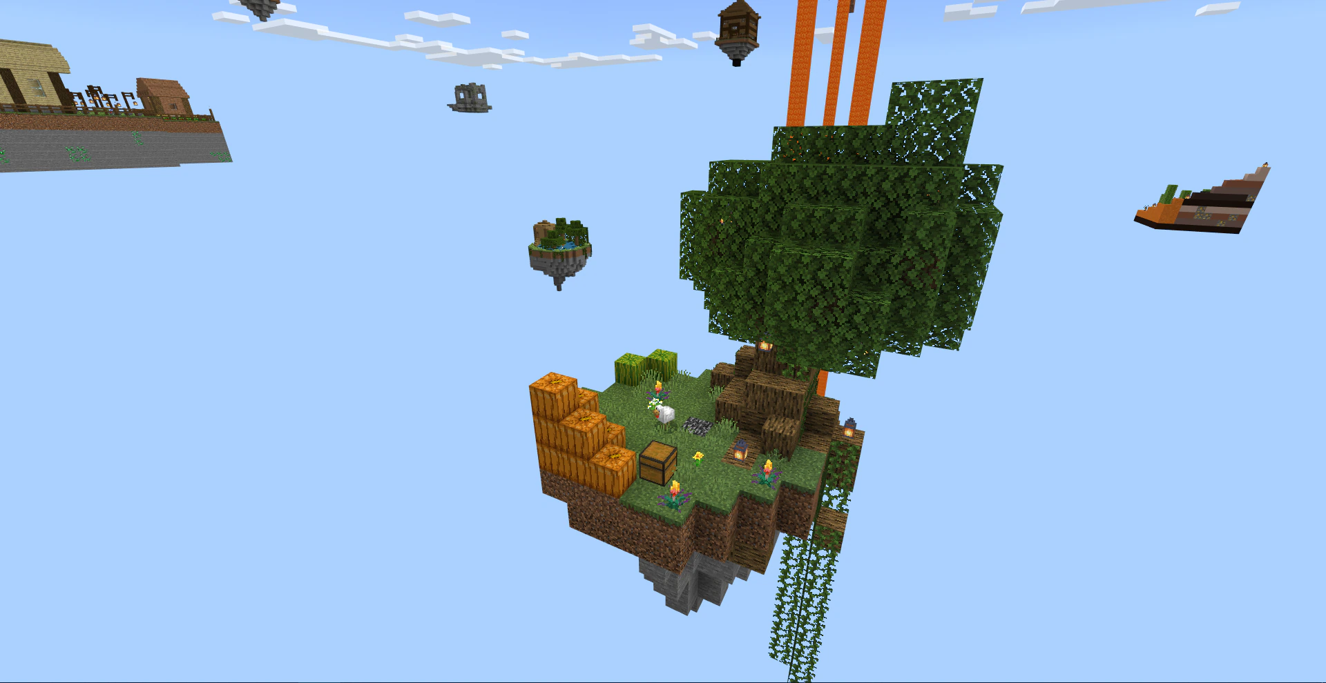 MS Skyblock Map (1.21) – MCPE/Bedrock — screenshot 1