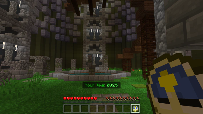 Temple Puzzles & Parkour Map (1.20) – MCPE/Bedrock Mod — screenshot 4