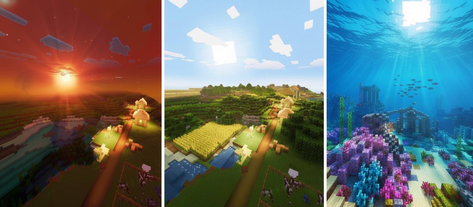 Luvid Visuals Shader (1.26+) – MCPE/Bedrock — screenshot 4