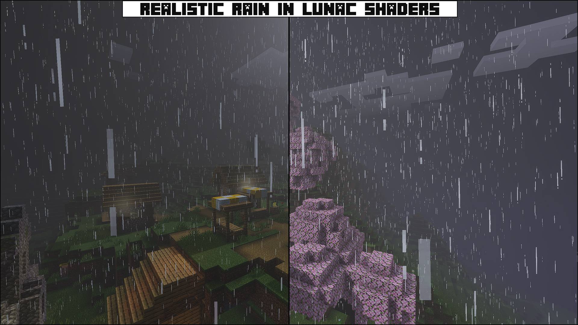 Better Rain Shader (1.26+) – MCPE/Bedrock — screenshot 3