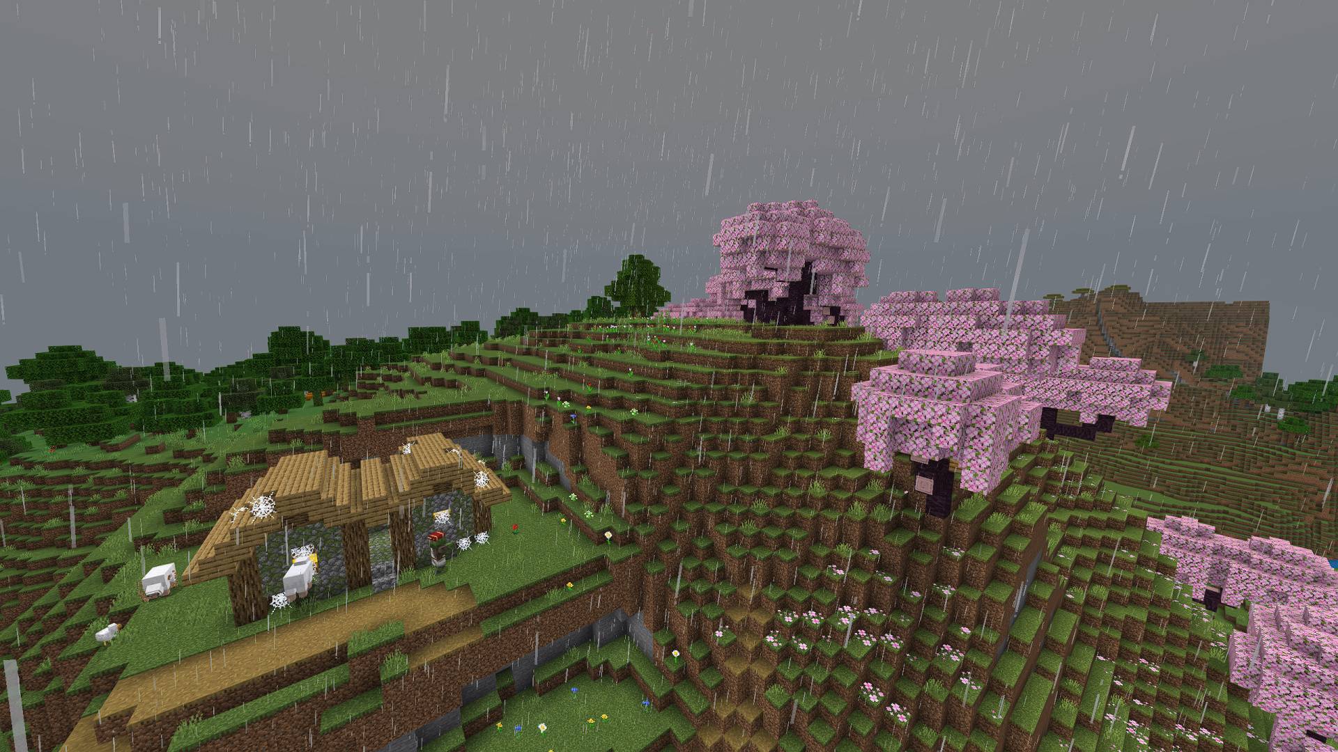 Better Rain Shader (1.26+) – MCPE/Bedrock — screenshot 4