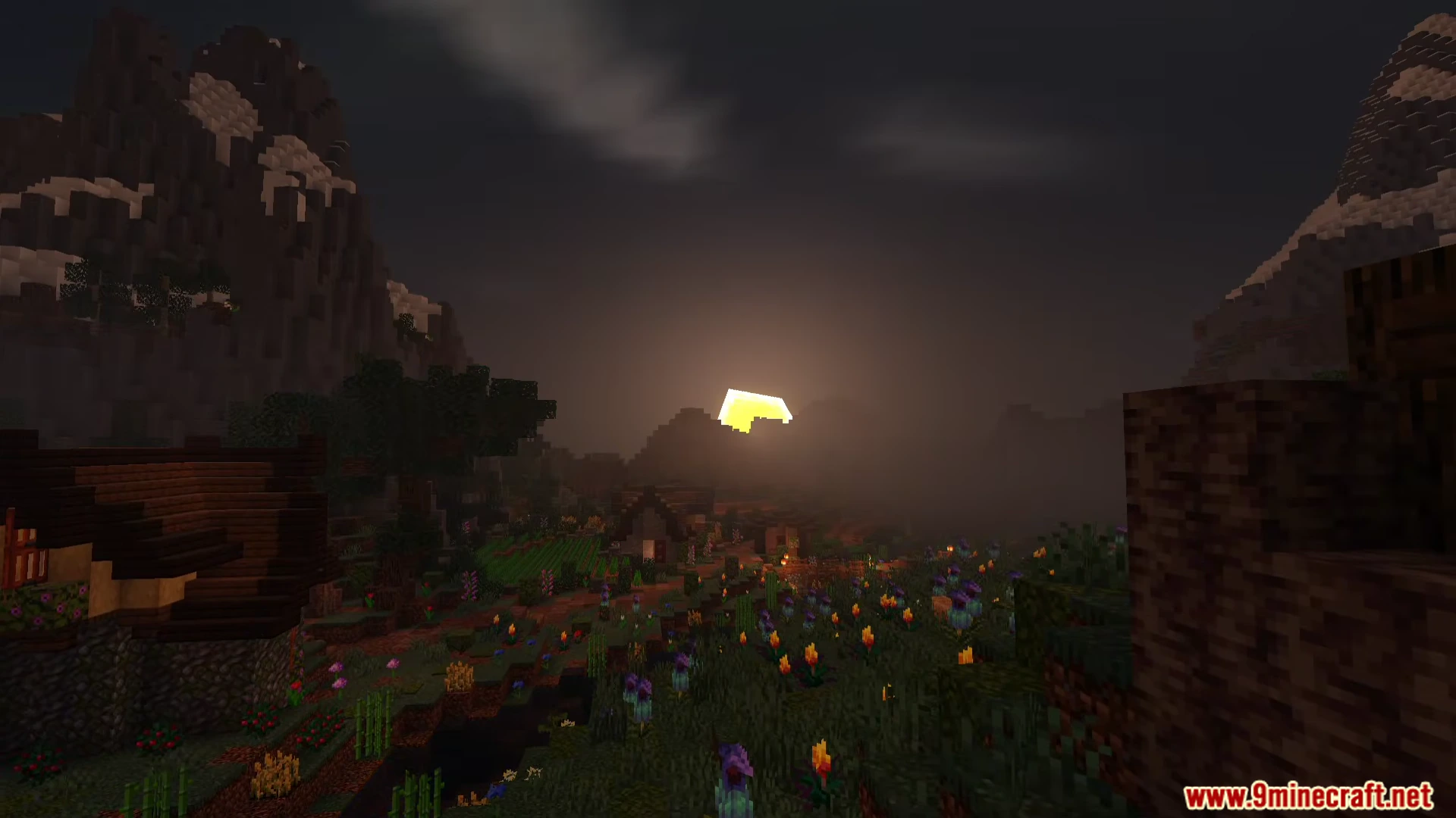 Newb Nightfall Shader (1.26+) – Moody Medieval Skies And Smooth Water On Mobile — screenshot 3