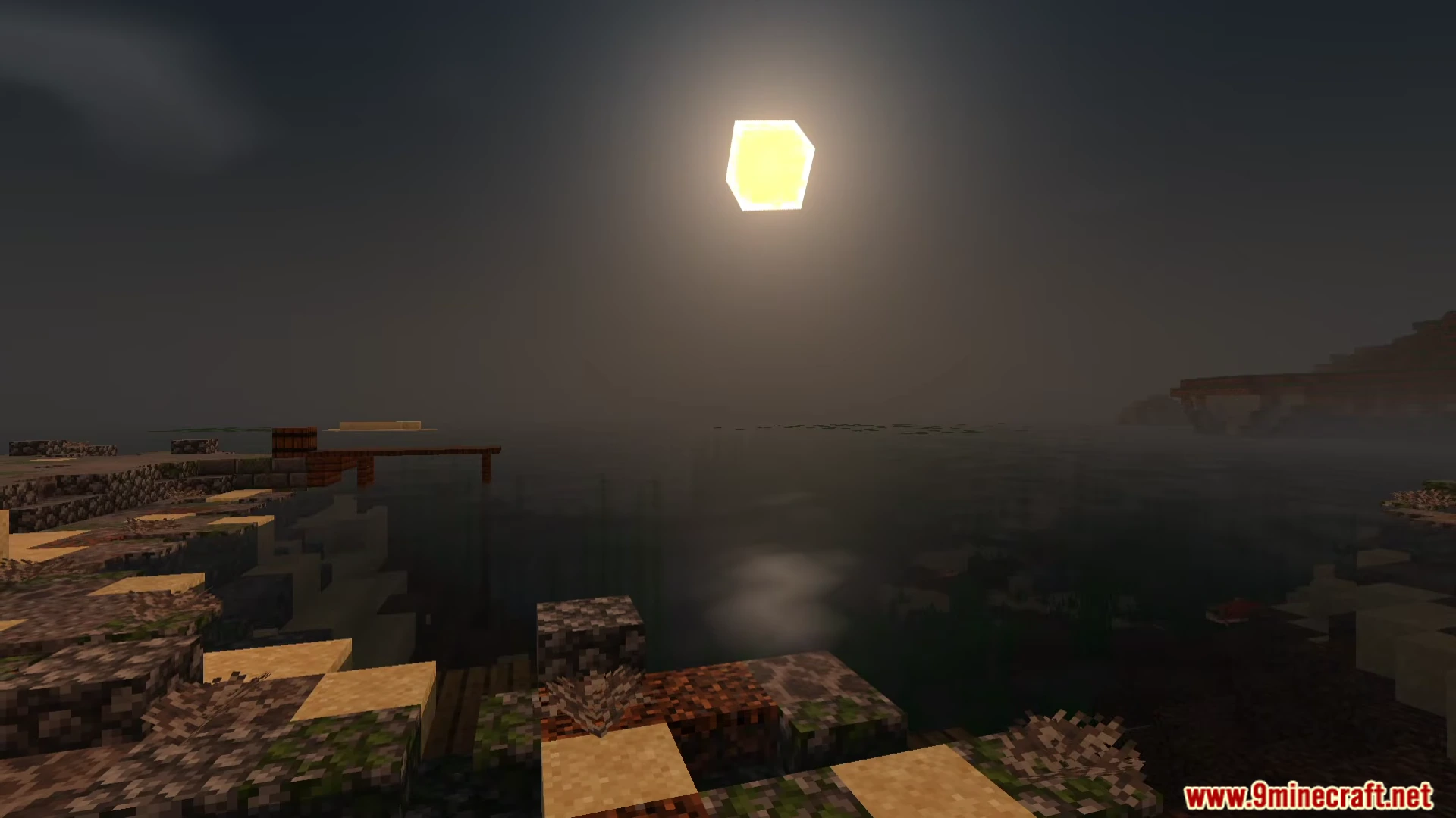 Newb Nightfall Shader (1.26+) – Moody Medieval Skies And Smooth Water On Mobile — screenshot 4