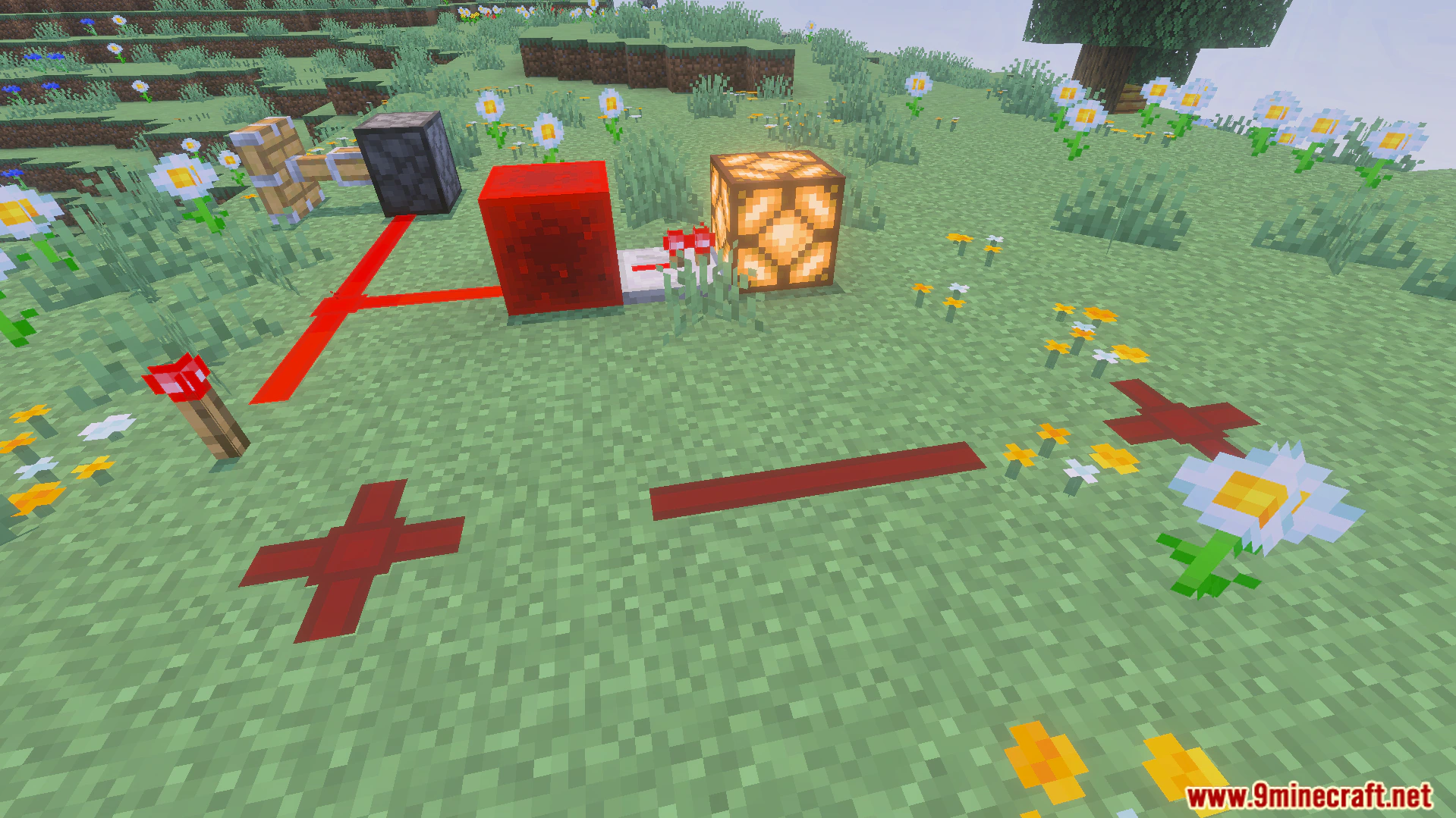 RedstoneTech Shader (1.26+) – Redstone Signal Numbers And Glowing Ores — screenshot 3