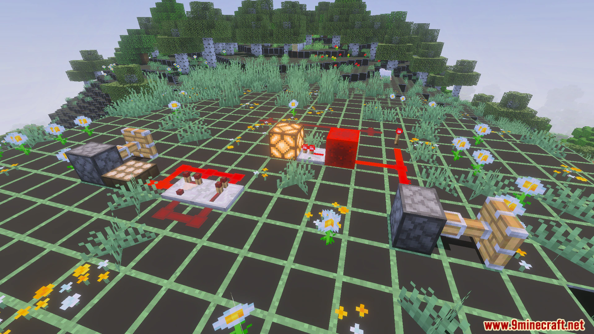 RedstoneTech Shader (1.26+) – Redstone Signal Numbers And Glowing Ores — screenshot 5