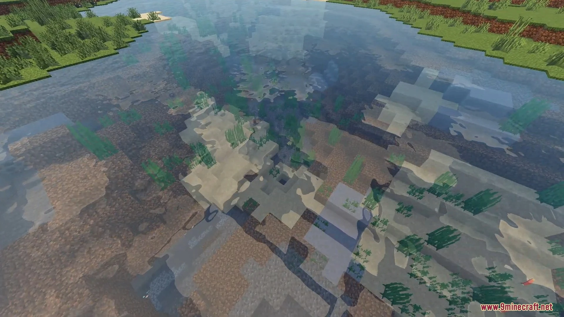 FirmamentCraft 5.0 Shader (1.26+) – Reflective Water and Glowing Ores on Mobile — screenshot 3
