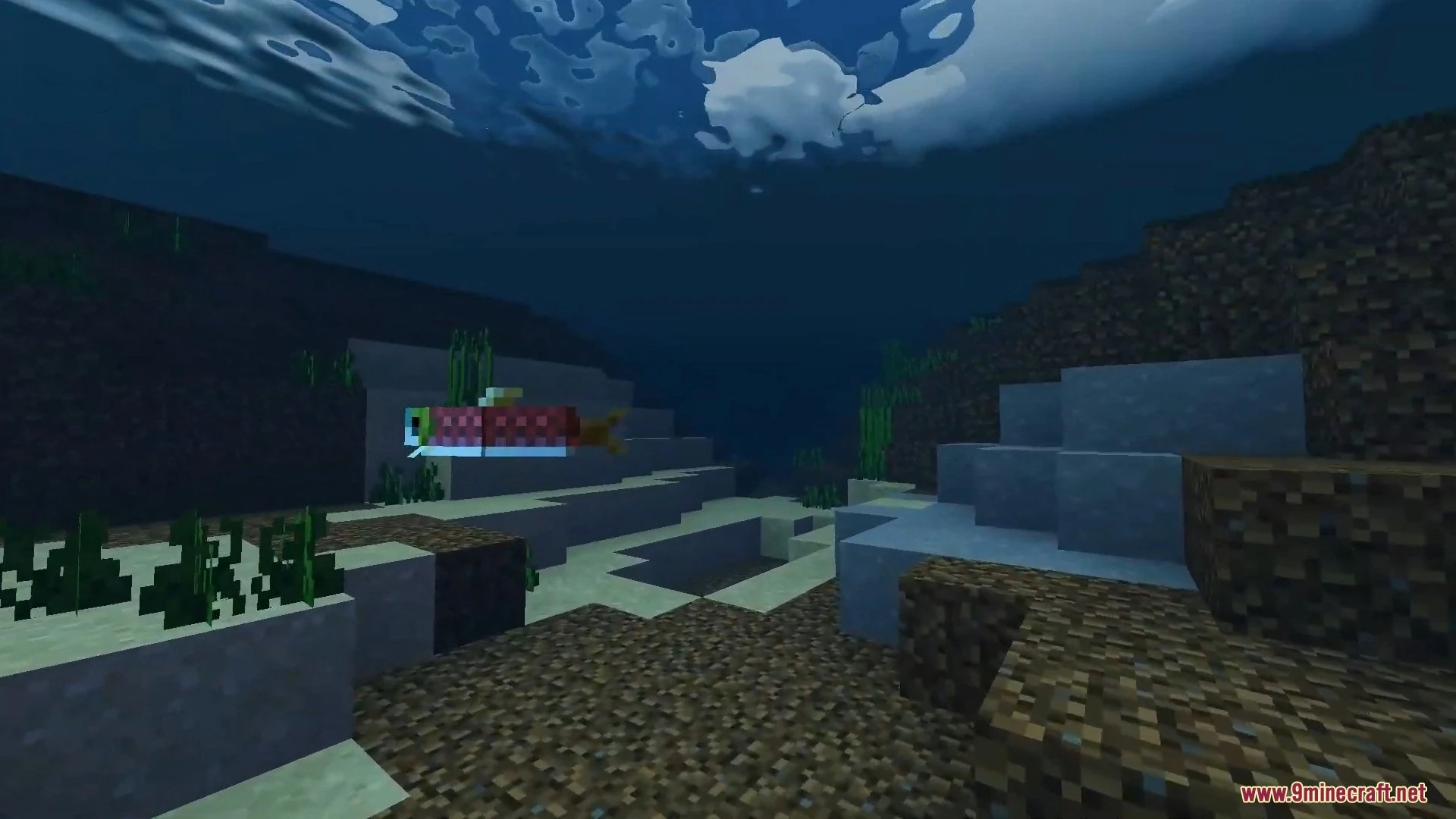 FirmamentCraft 5.0 Shader (1.26+) – Reflective Water and Glowing Ores on Mobile — screenshot 5