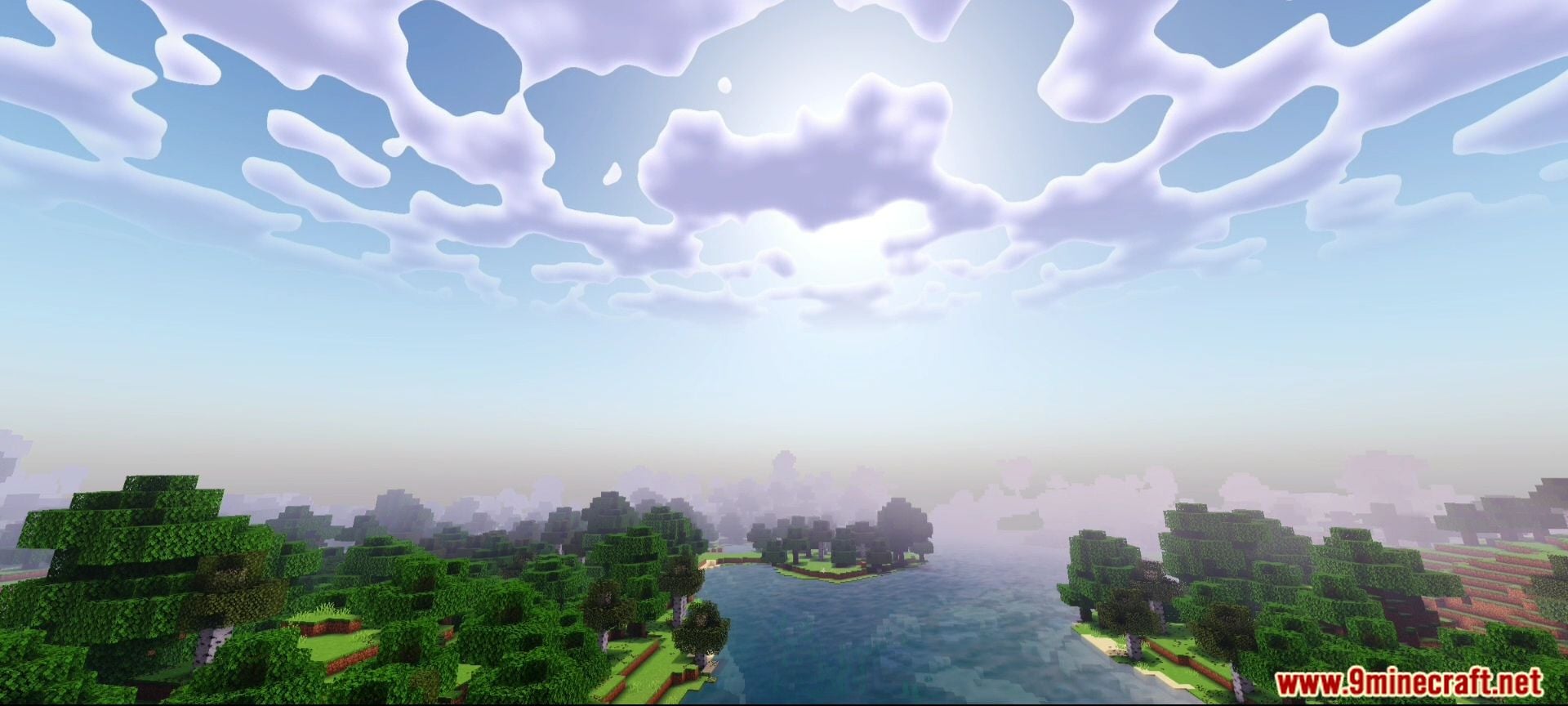 Newb X Iterationt Shader (1.26+) – Black Hole Skybox And Stylized Clouds — screenshot 3