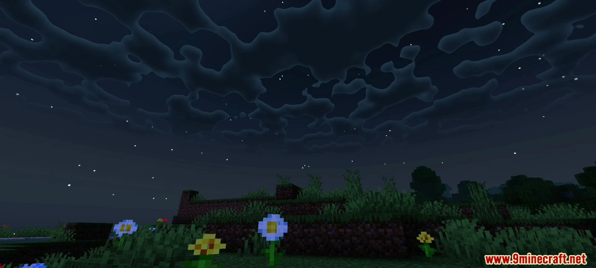 Newb X Iterationt Shader (1.26+) – Black Hole Skybox And Stylized Clouds — screenshot 7