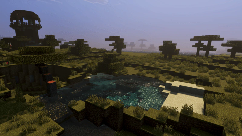 Howard Eclipse Shader (1.26+) – MCPE/Bedrock — screenshot 7