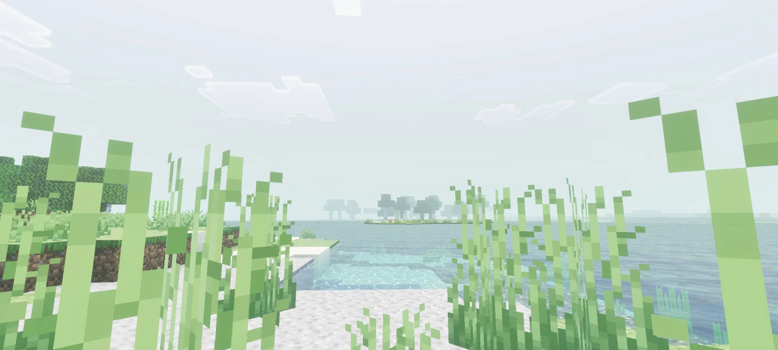 Lumine Visual Shade Shader (1.26+) – MCPE/Bedrock — screenshot 1