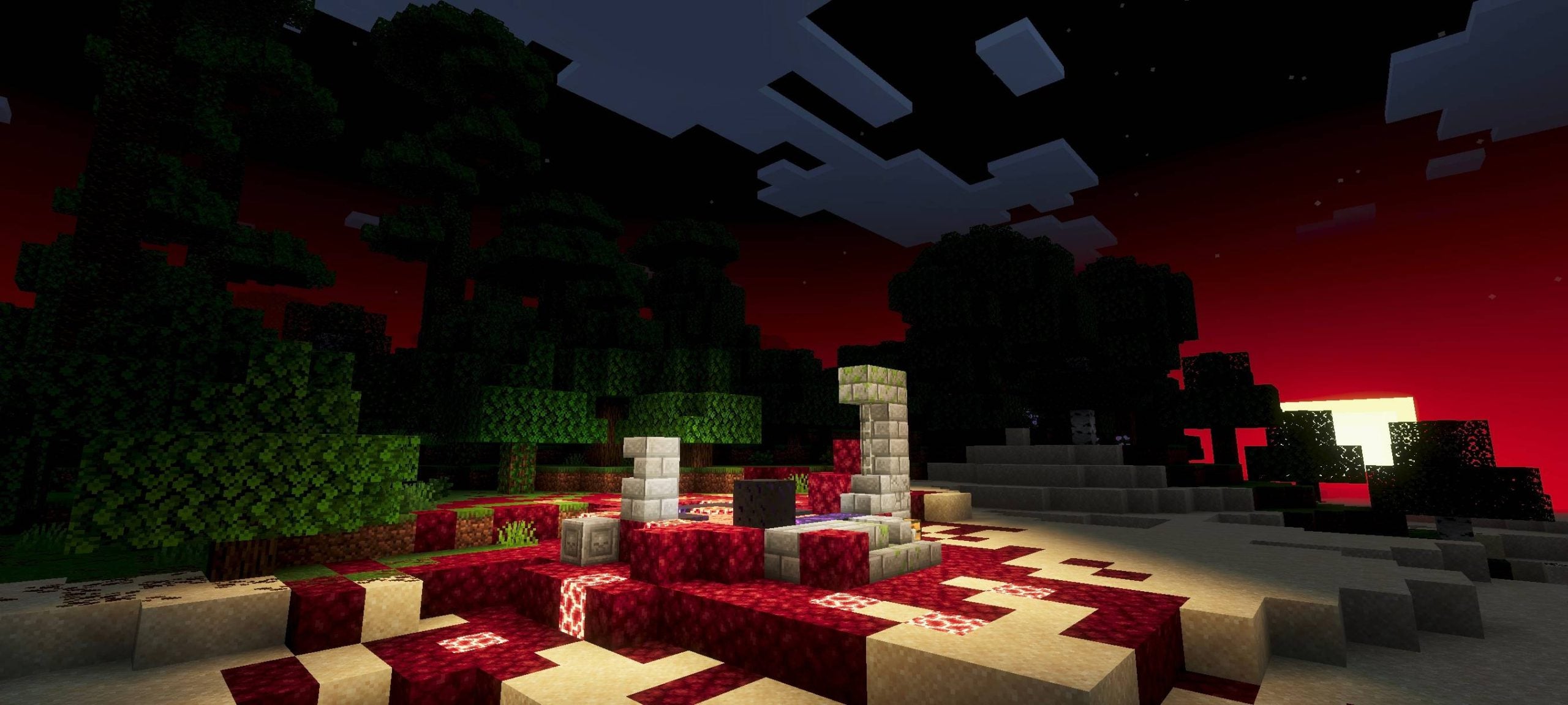 Devil Vision Shader (1.26+) – MCPE/Bedrock — screenshot 1