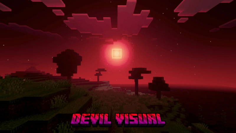 Devil Vision Shader (1.26+) – MCPE/Bedrock — screenshot 4