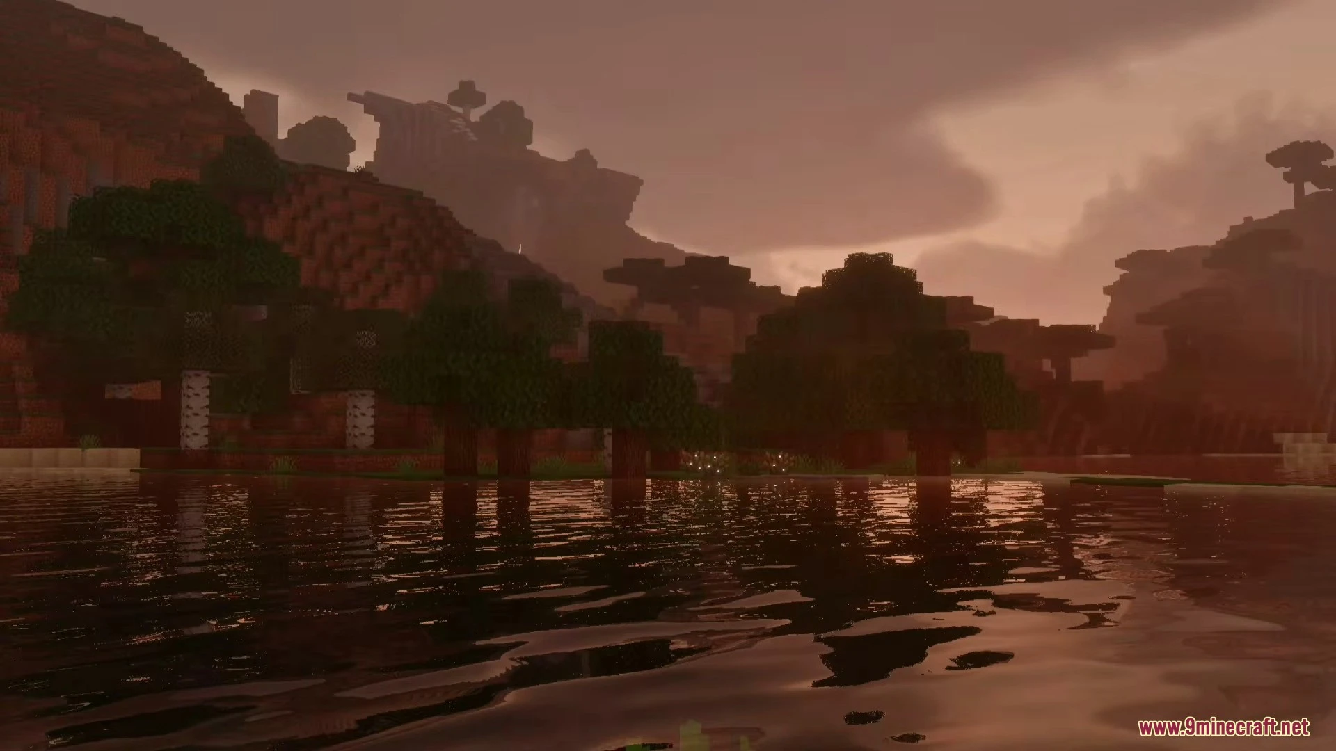Mirai Shader (1.26+) – Sharp Water Reflections and Volumetric Clouds — screenshot 5