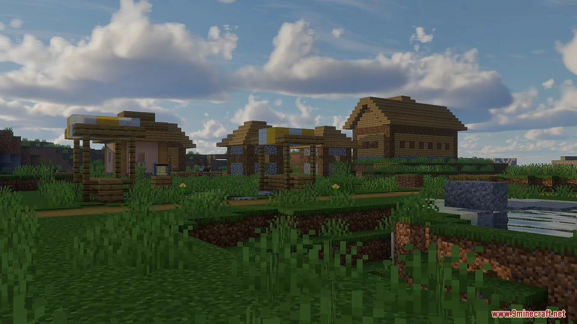 Mirai Shader (1.26+) – Sharp Water Reflections and Volumetric Clouds — screenshot 7