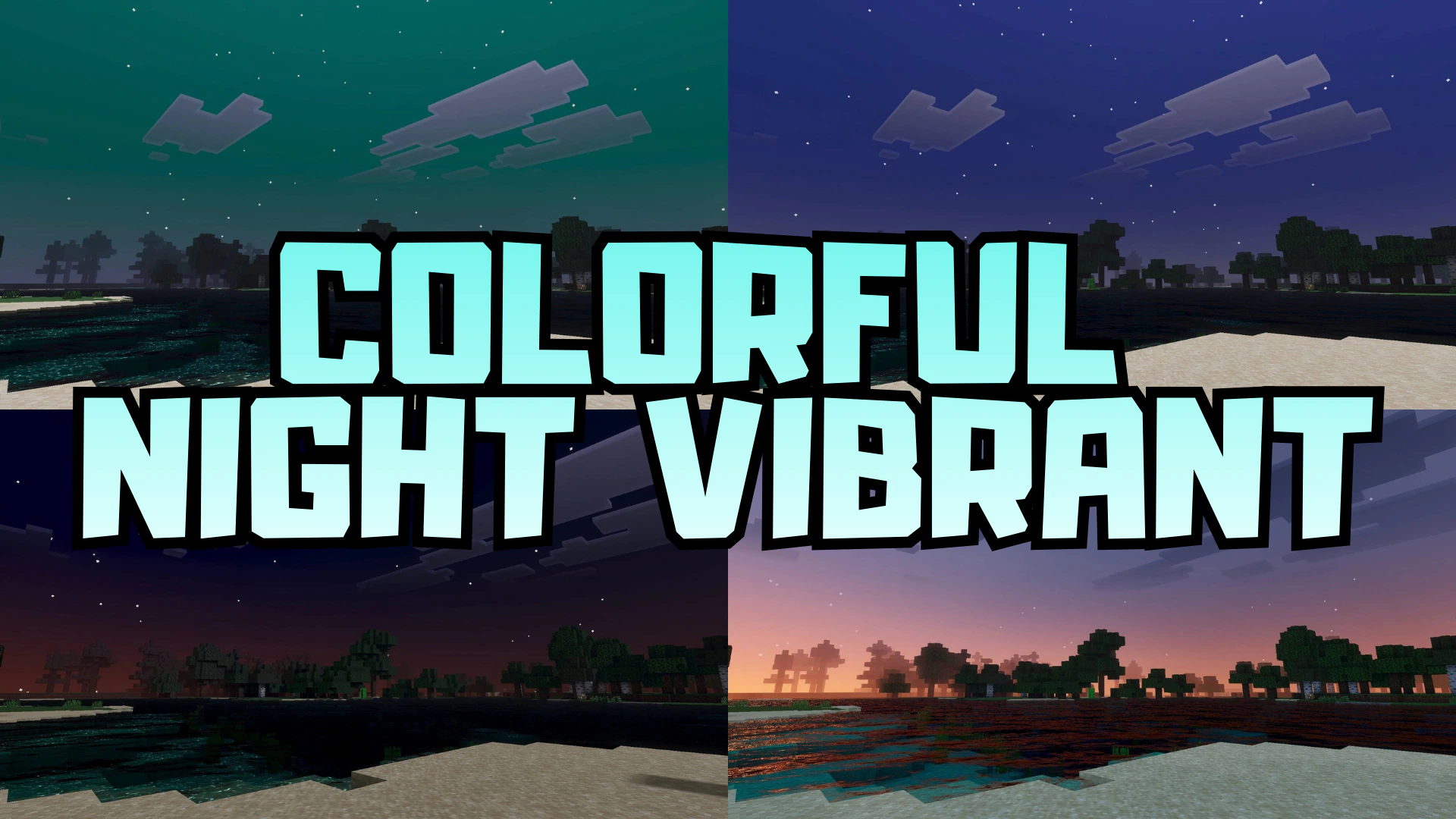 Colorful Night Vibrant Shader (1.26+) – MCPE/Bedrock