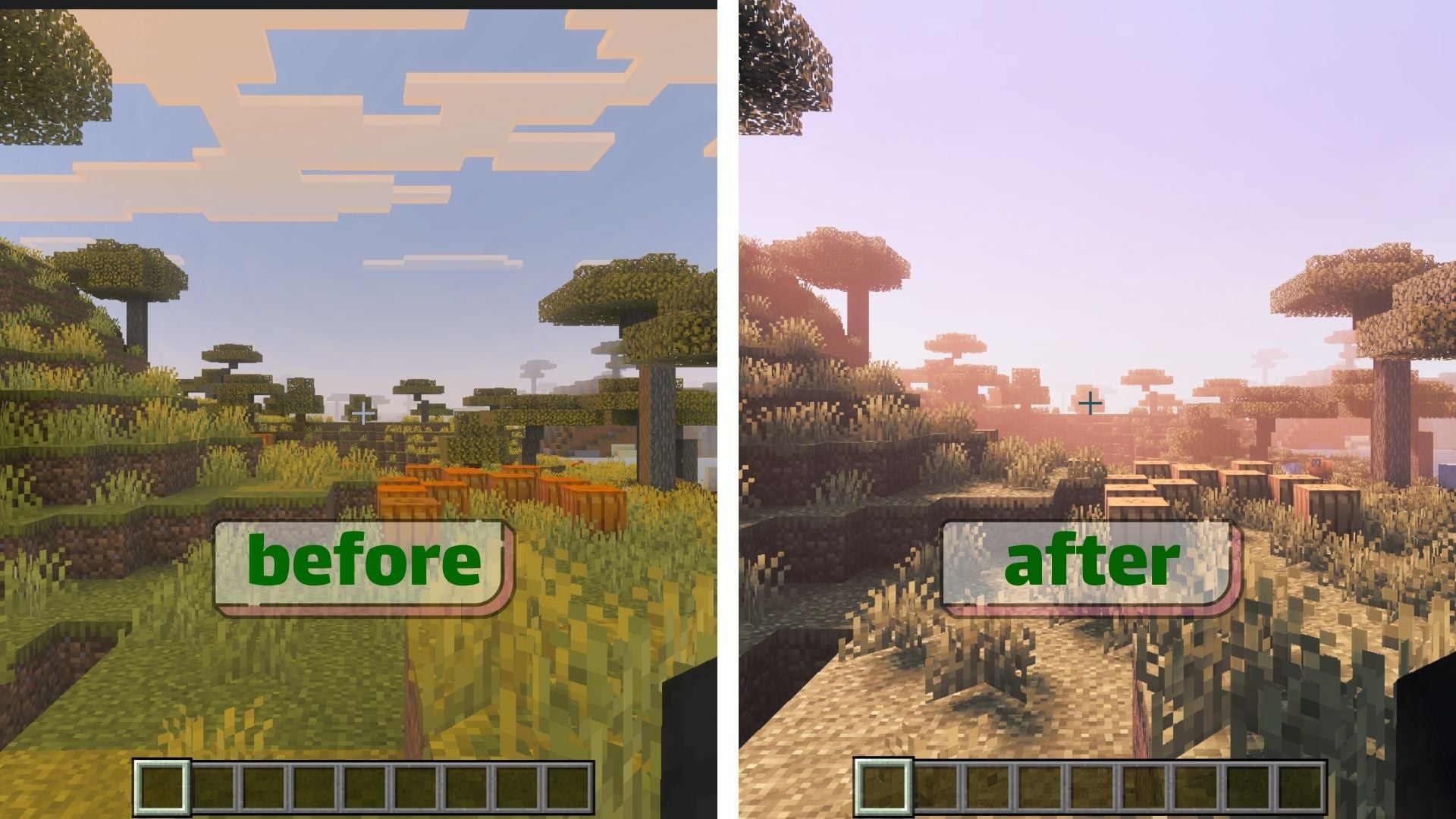 Mysteriel Fantasy Visuals Shader (1.26+) – MCPE/Bedrock — screenshot 3