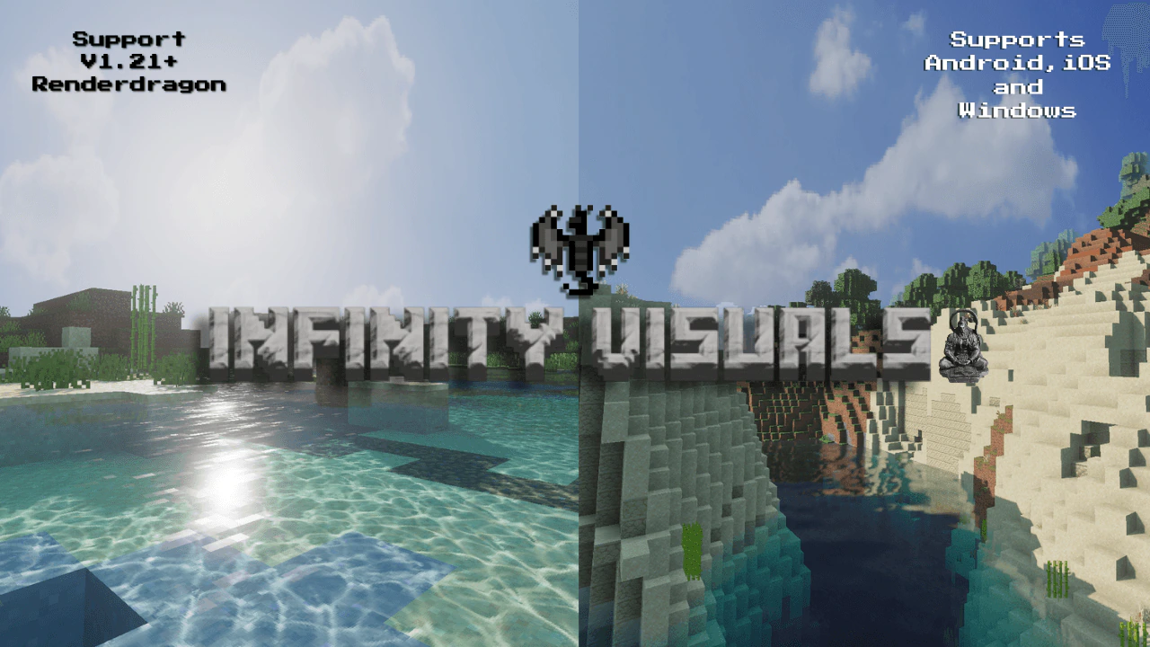 Infinity Visuals Shader (1.26+) – MCPE/Bedrock