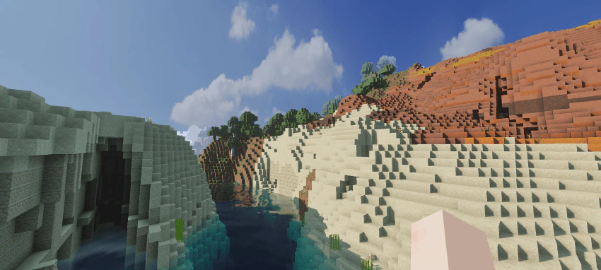 Infinity Visuals Shader (1.26+) – MCPE/Bedrock — screenshot 2