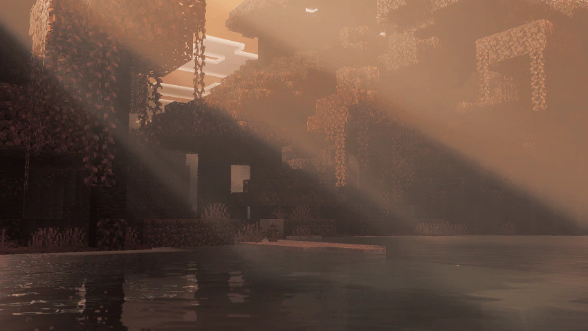 Halloween Autumn Vibrant Visuals Shader (1.21+) – MCPE/Bedrock — screenshot 2