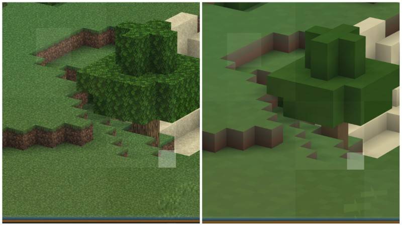 AZIFY Low Poly Chunks Shader (1.21+) – MCPE/Bedrock — screenshot 2