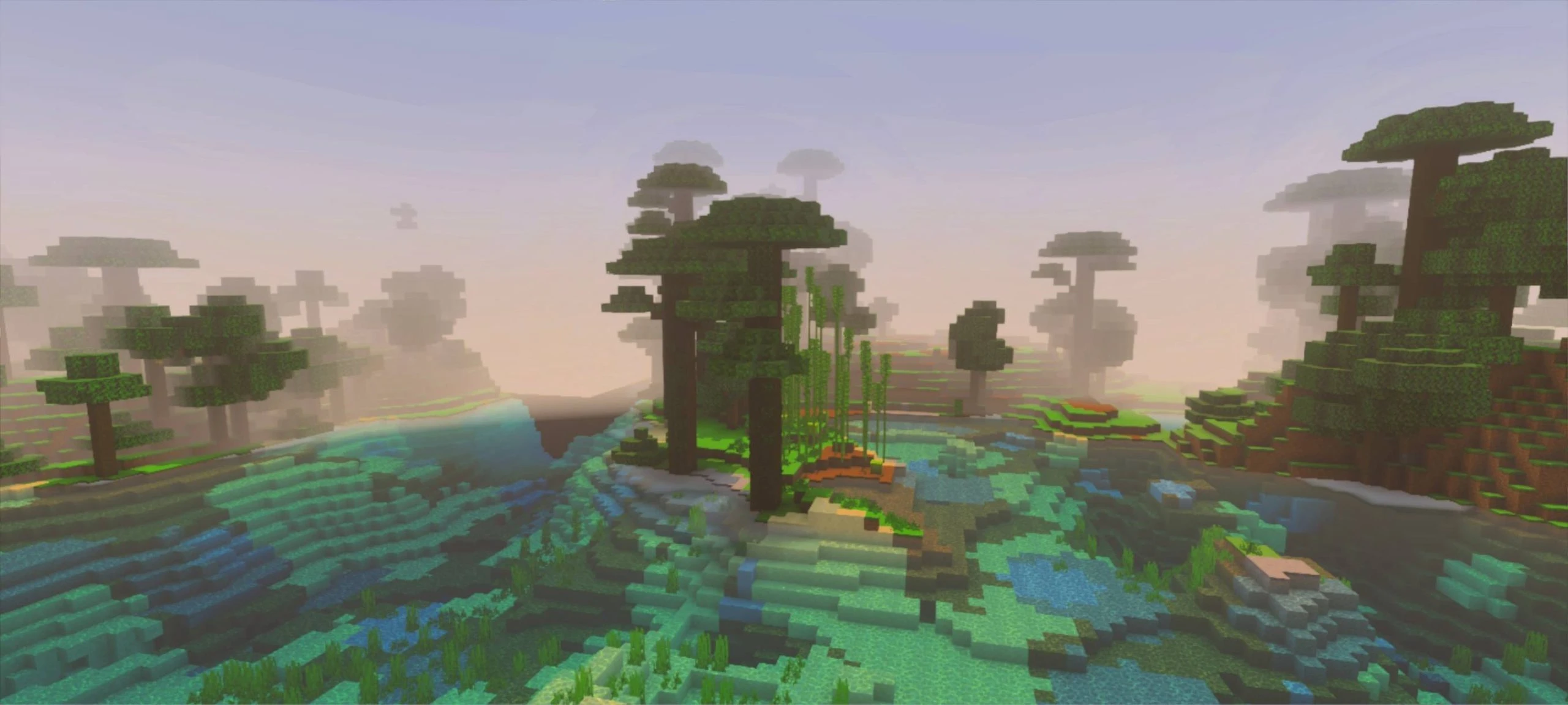 Saturation Vibrant Visual HD Shader (1.21+) – MCPE/Bedrock — screenshot 1