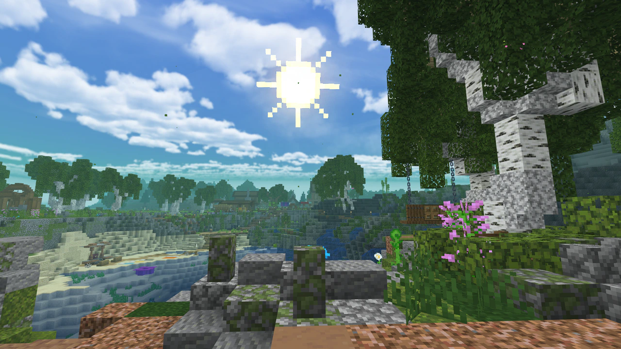 Mystica Dream Fog Shader (1.21+) – MCPE/Bedrock — screenshot 3