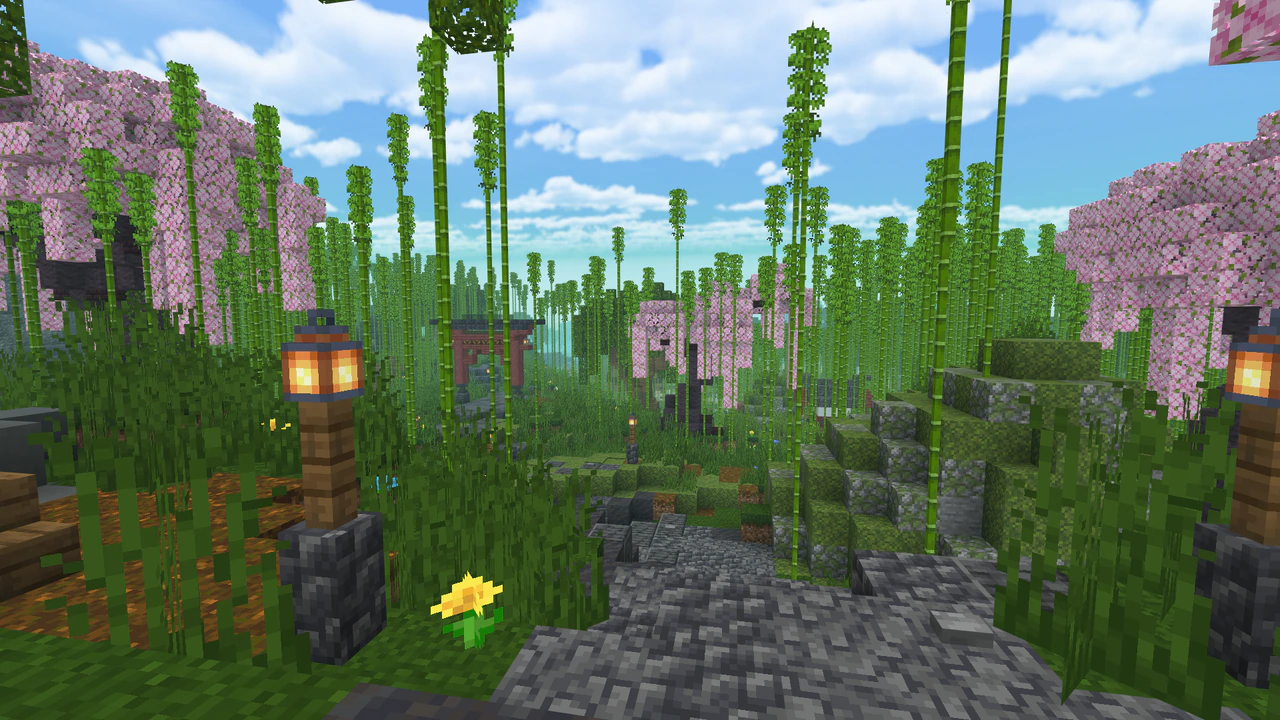 Mystica Dream Fog Shader (1.21+) – MCPE/Bedrock — screenshot 5