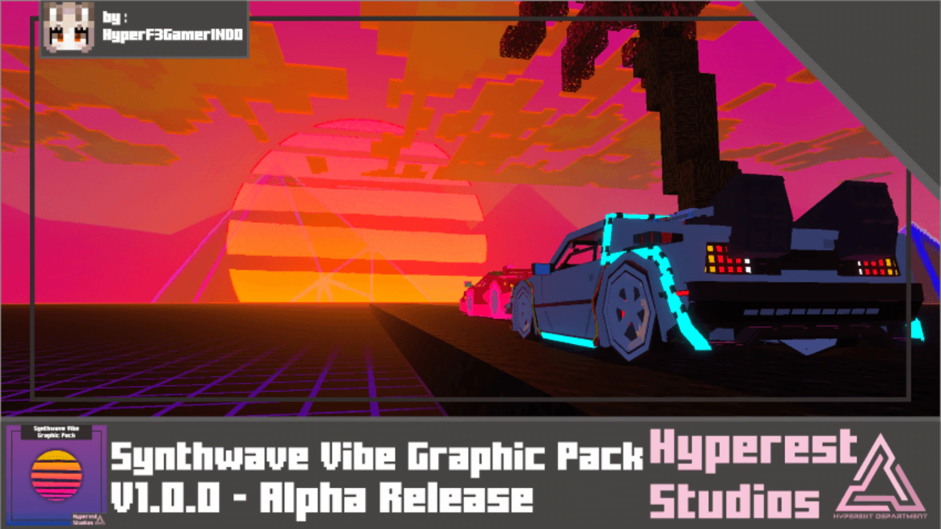 Synthwave Vibe Graphic Shader (1.26+) – MCPE/Bedrock
