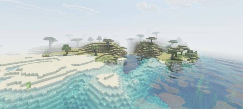 Winter Visual Shader (1.21+) – MCPE/Bedrock — screenshot 3