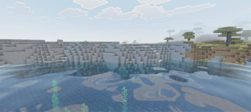Winter Visual Shader (1.21+) – MCPE/Bedrock — screenshot 4