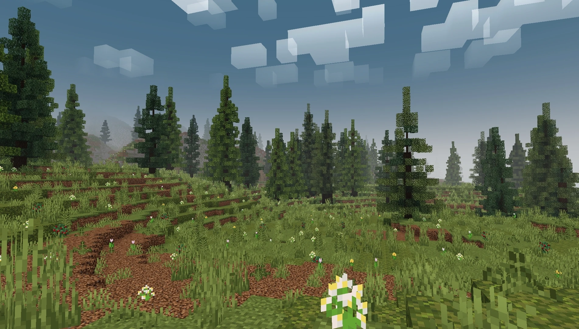 Newb Santan Revitalized Shader (1.21.20+) – MCPE/Bedrock — screenshot 1