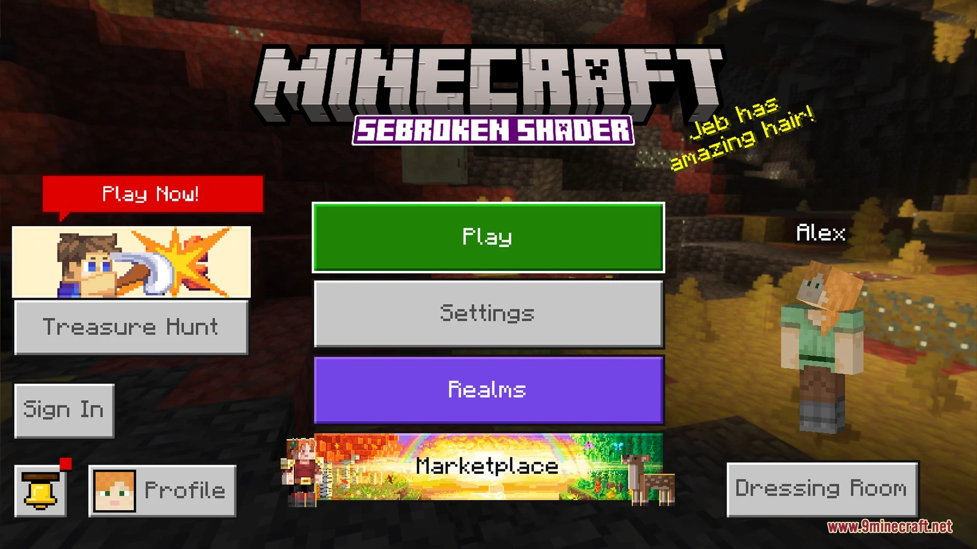 Newb SBN Shader (1.21.20+) – SetBr0ken Shader for MCPE/Bedrock — screenshot 1